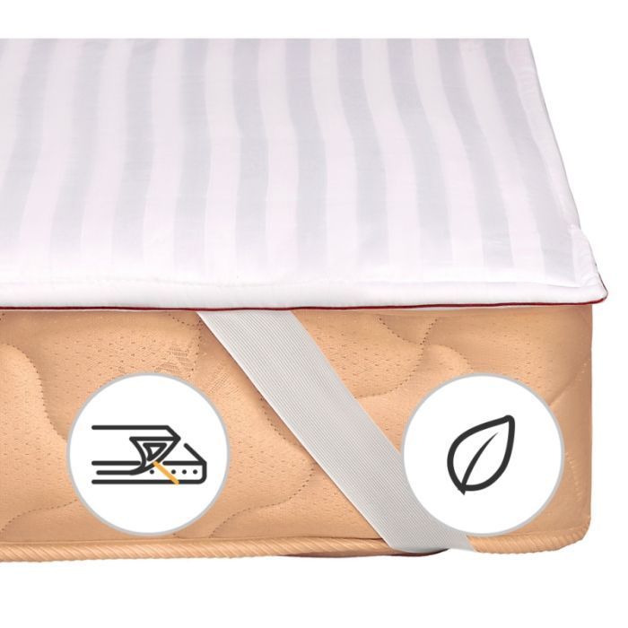 Наматрасник MirSon Deluxe с Тенсель (Modal) 337 120x190 см Фото