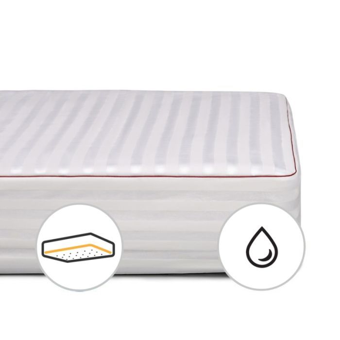 Наматрасник MirSon Deluxe Тенсель Фото