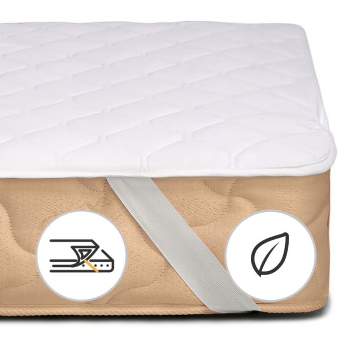 Наматрасник MirSon Natural Line Стандарт Тенсель (Modal) 980 80x190 с Фото