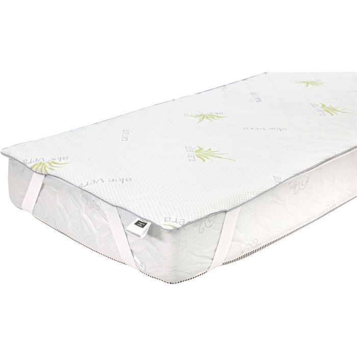Наматрасник MirSon №1027 Alberto Bamboo Aloe Vera 180х190 см Фото