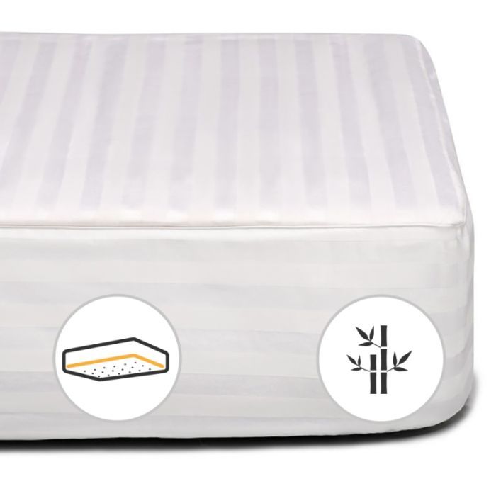 Наматрасник MirSon Royal Bamboo 614 70х130 см Фото