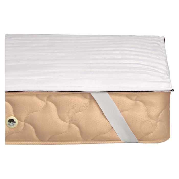 Наматрасник MirSon Royal Pearl Bamboo 606 200х200 см Фото