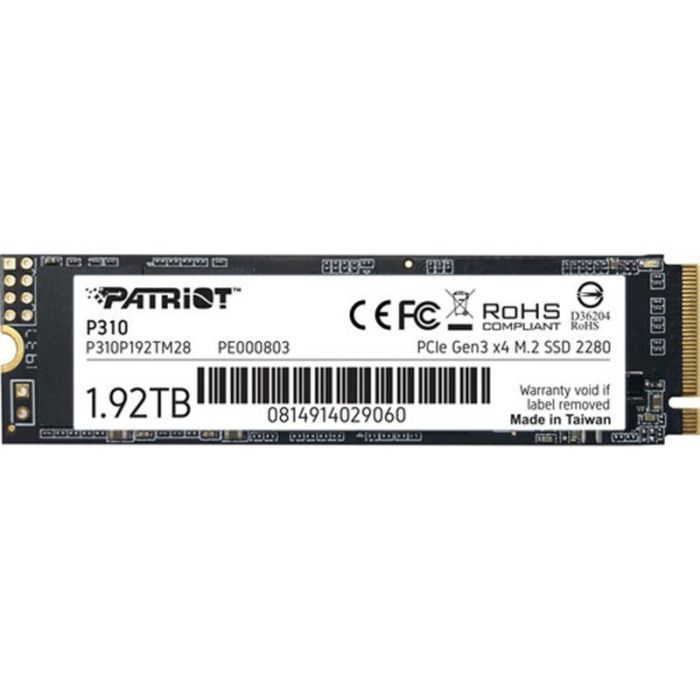 Накопитель SSD Patriot M.2 2280 1.92TB Фото