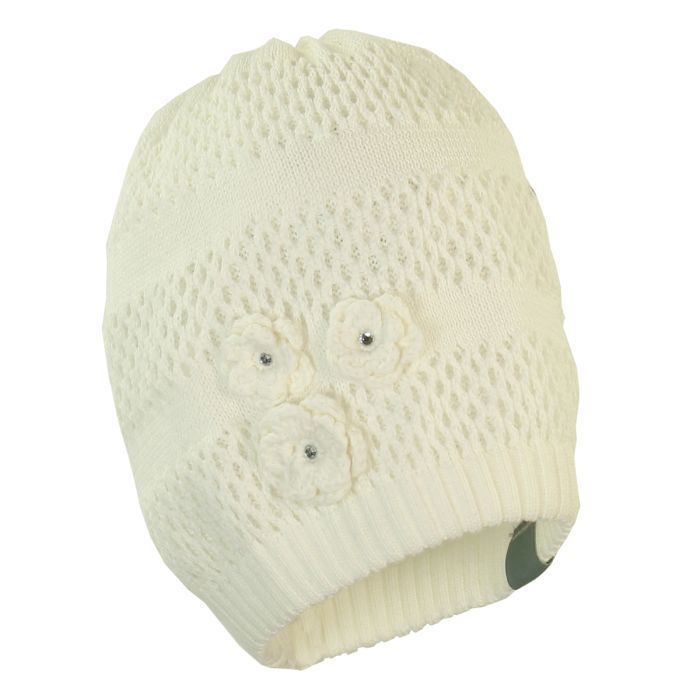 Шапка детская Huppa GLORIA 8343BASE белый M Фото