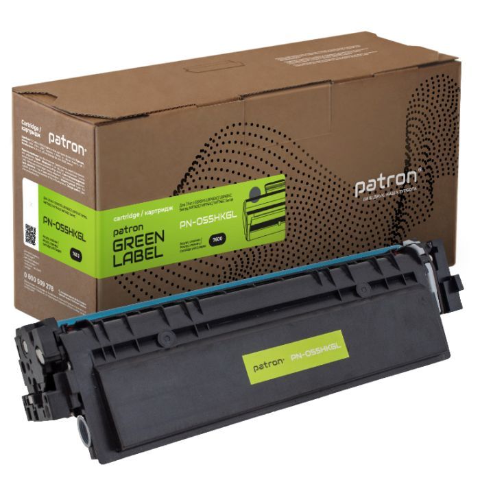 Картридж Patron Canon 055H black Green Label Фото