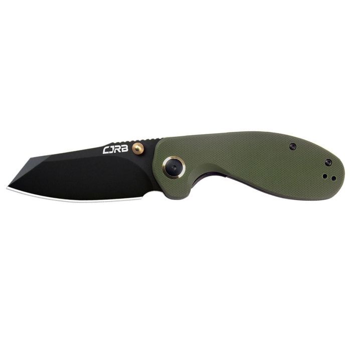 Нож CJRB Maileah Large Black Blade Green Фото
