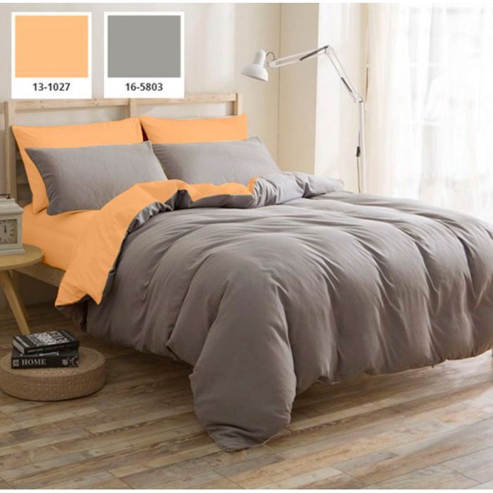 Постельное белье MirSon Бязь Premium Erminia (13-1027 + 16-5803) 143х210х2 Фото