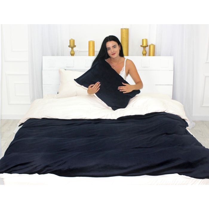 Постельное белье MirSon Велюр Winter Delicate 28-0075 Bucaneve Євро Фото