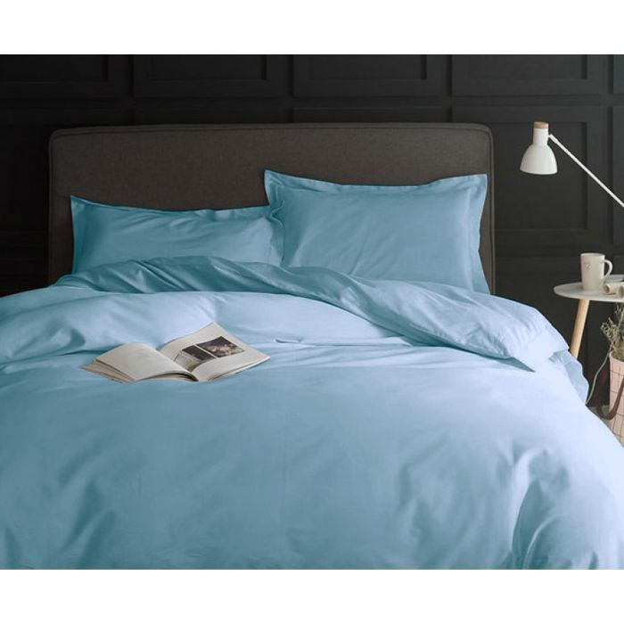 Постельное белье MirSon Сатин 0842 Light Blue 2х143х210 Фото