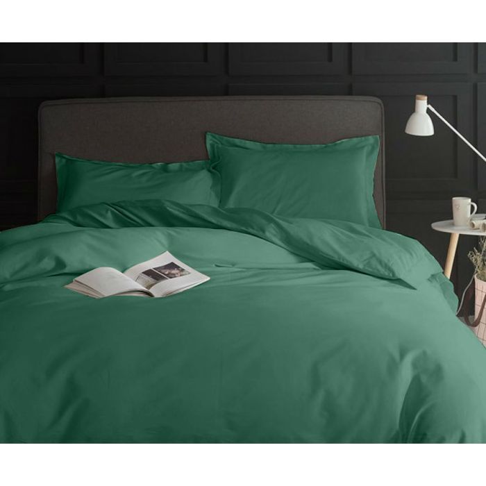 Постельное белье MirSon Сатин 0844 Green Olive 110х140 Фото