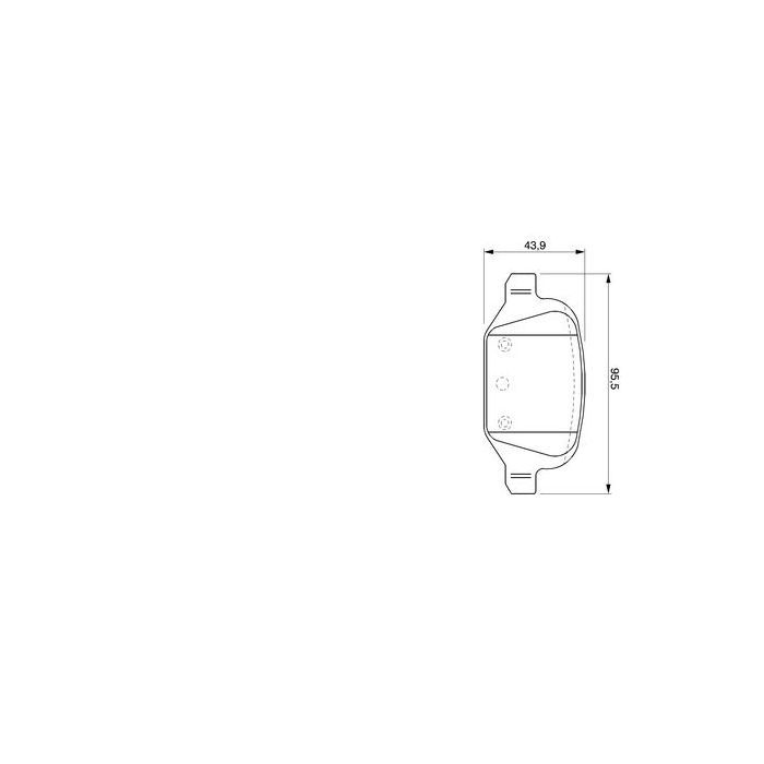 Тормозные колодки Bosch 0 986 424 756 Фото