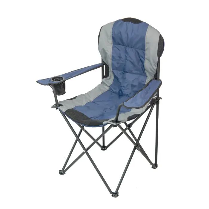 Кресло складное NeRest NR-34 Турист Grey/Blue Фото