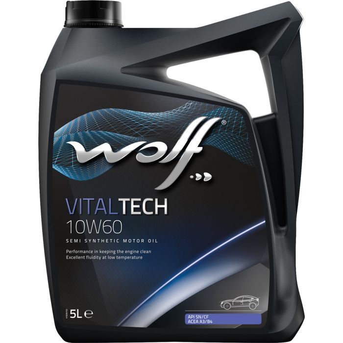 Моторное масло Wolf VITALTECH 10W60 5л Фото