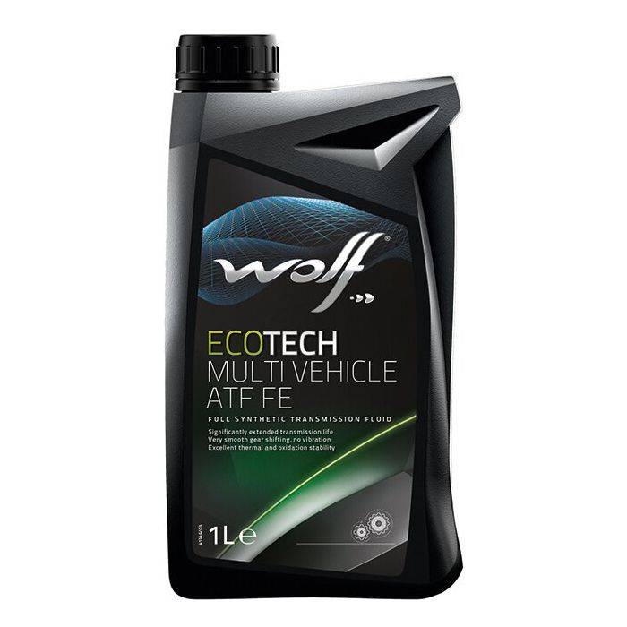 Трансмиссионное масло Wolf ECOTECH MULTI VEHICLE ATF FE 1л Фото