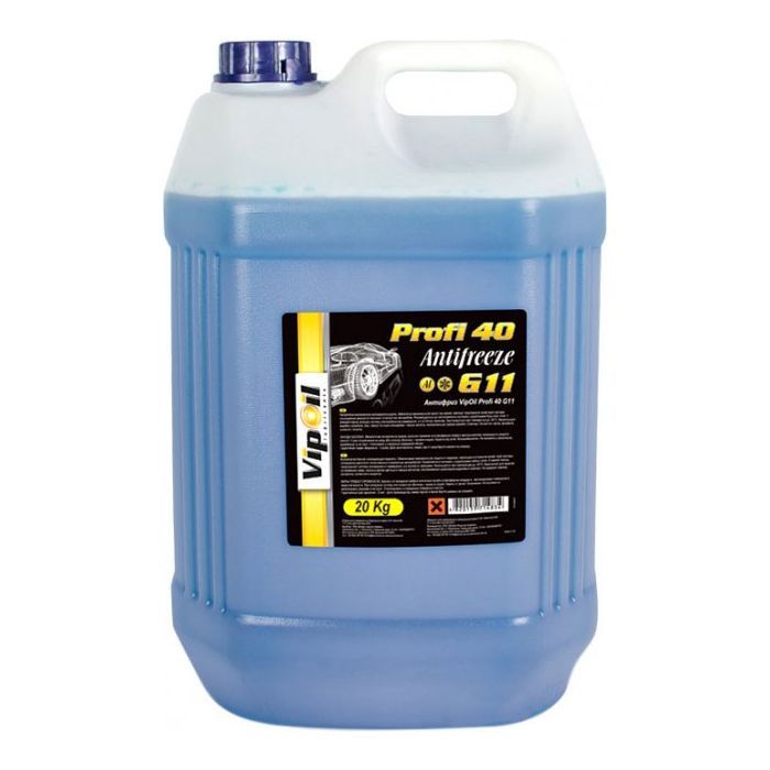 Антифриз VIPOIL G11 MEGA 40 blue 20 кг Фото