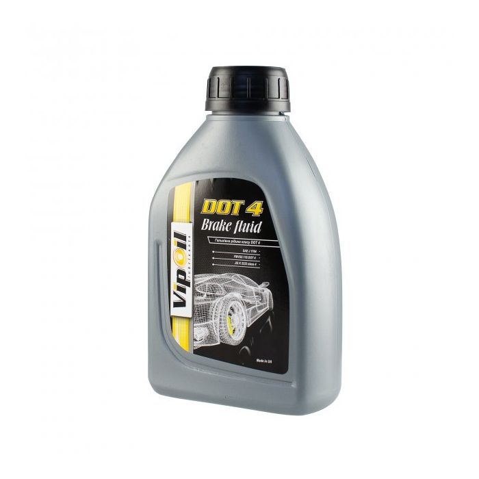 Тормозная жидкость VIPOIL DOT4 500 мл Фото