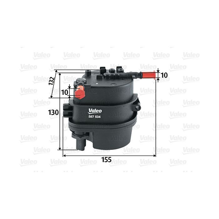 Фильтр топливный Valeo 587534 Фото