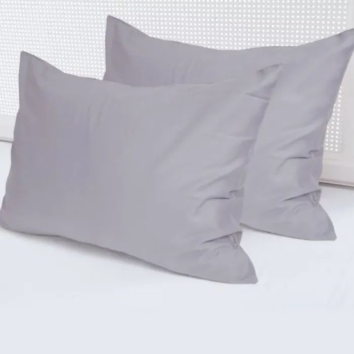 Наволочка Ярослав Сатин серая 08 70х70 -2шт Фото
