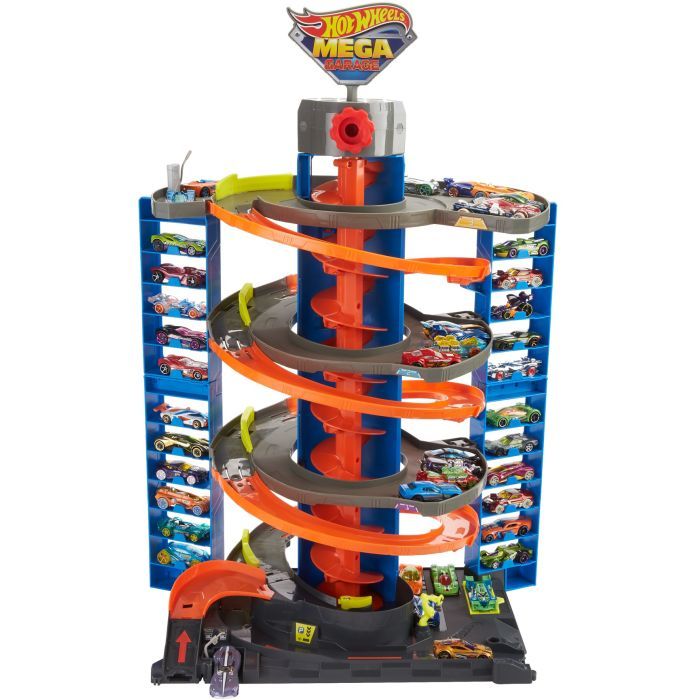 Автотрек Hot Wheels Мегагараж для машинок Фото 2