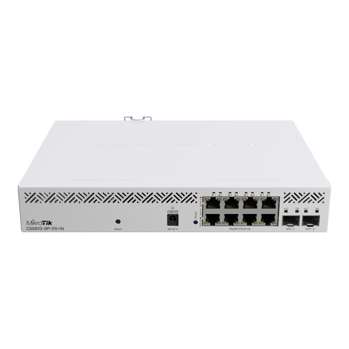 Коммутатор сетевой Mikrotik CSS610-8P-2S+IN Фото