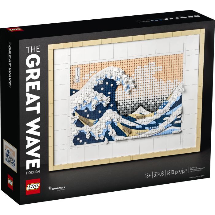 Конструктор LEGO ART Хокусай, «Большая волна» 1810 деталей Фото