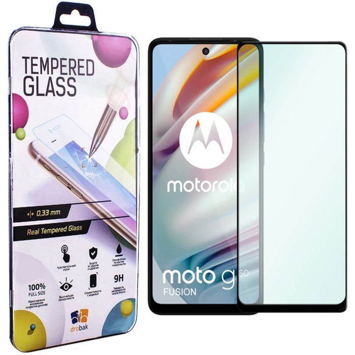 Стекло защитное Drobak Motorola Moto G60 Фото