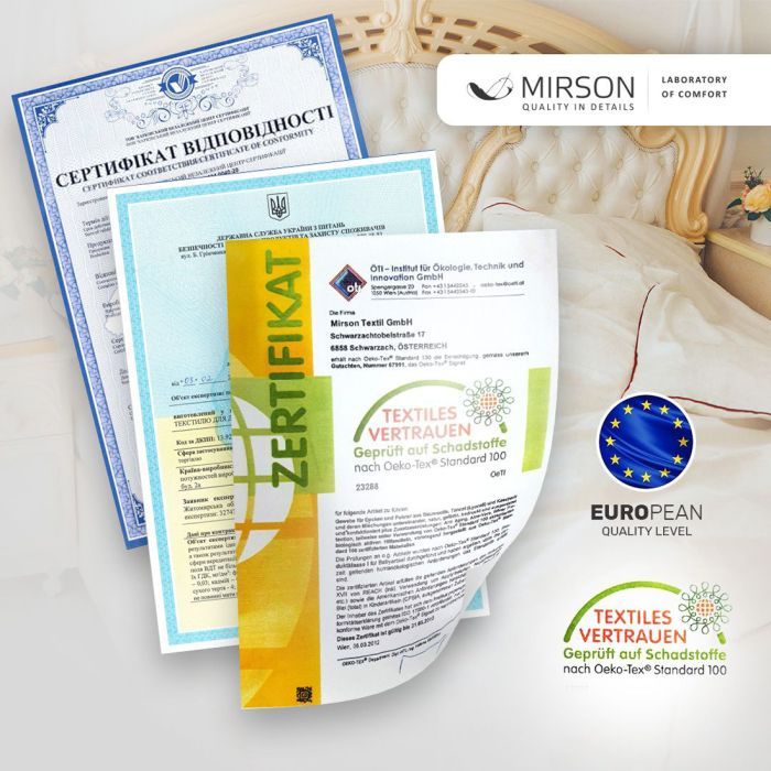 Пододеяльник MirSon Бязь Premium 18-636 Rozalin 110х140 Фото 6