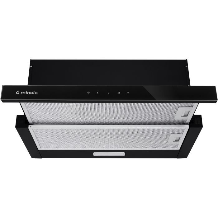 Вытяжка кухонная Minola HTLS 6734 BL 1100 LED GLASS Фото