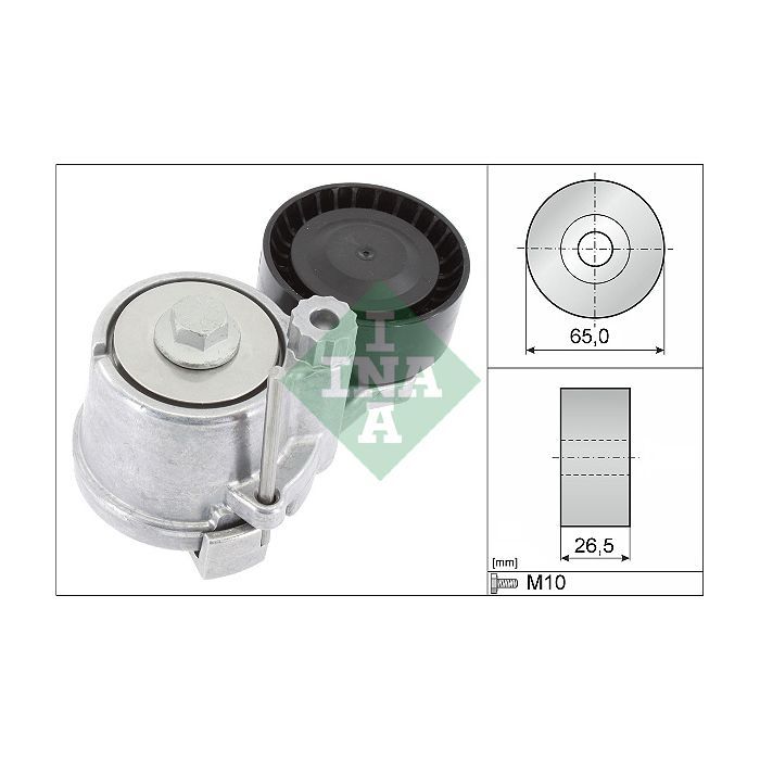 Натяжитель ремня с роликом INA 534 0661 10 Фото
