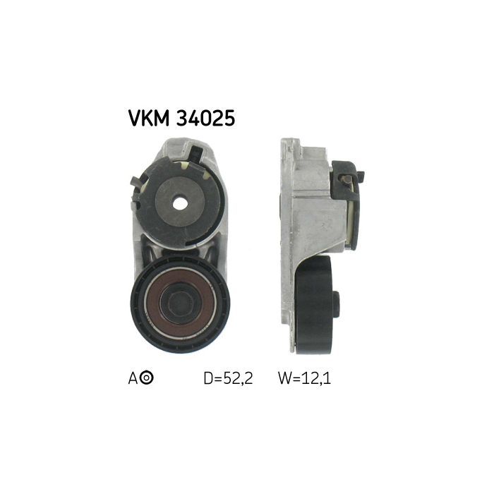 Натяжитель ремня с роликом SKF VKM 34025 Фото