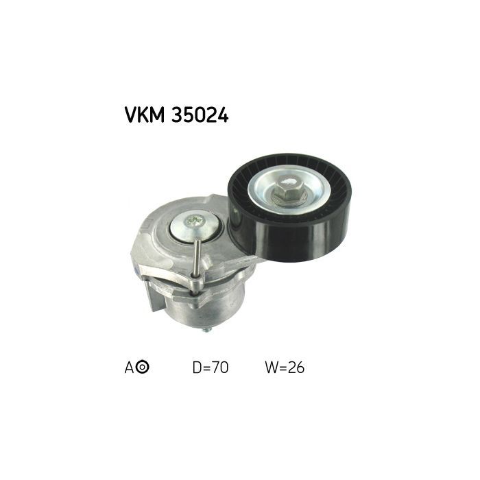 Натяжитель ремня с роликом SKF VKM 35024 Фото
