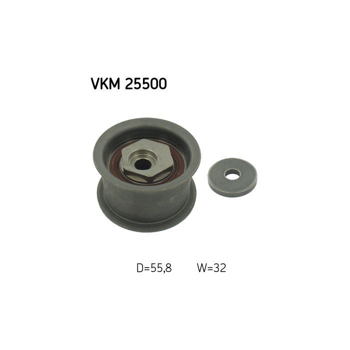 Ролик натяжителя ремня SKF VKM 25500 Фото