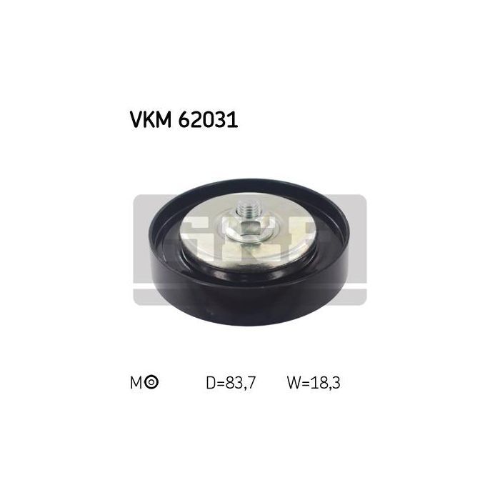 Ролик натяжителя ремня SKF VKM 62031 Фото