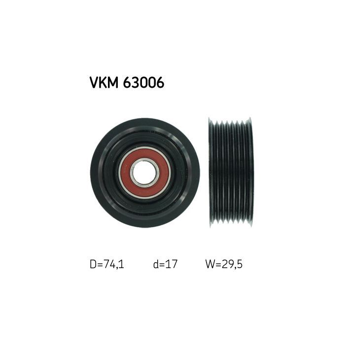 Ролик натяжителя ремня SKF VKM 63006 Фото