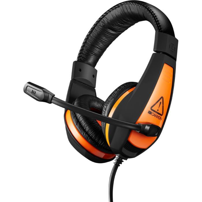 Наушники Canyon Star Raider GH-1A Black-Orange Фото