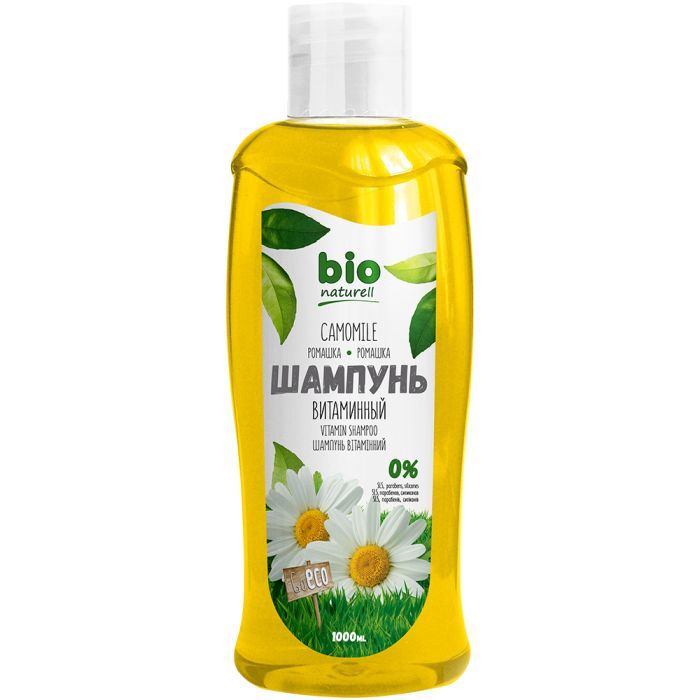 Шампунь Bio Naturell Ромашка Вітамінний 1000 мл Фото