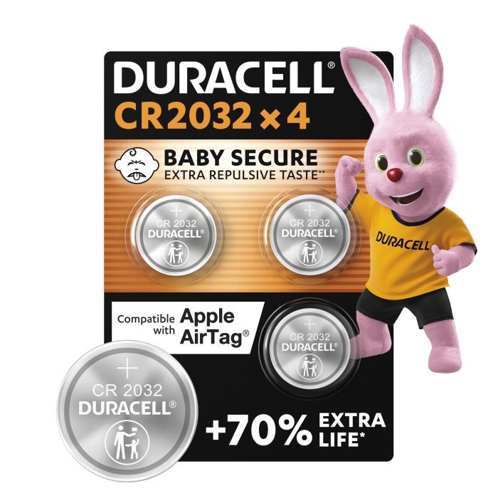 Батарейка Duracell CR 2032 спеціальна літієва типу таблетка 2032 3V, Фото