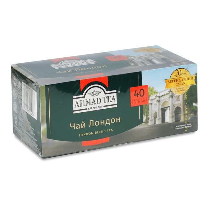 Чай Ahmad Tea London 40х2 г Фото