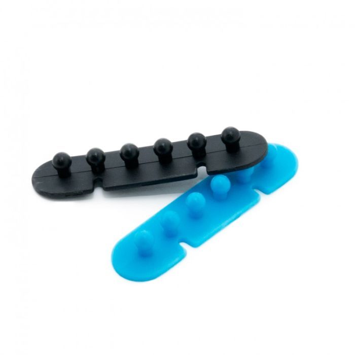 Держатель для кабеля Extradigital CC-595 Cable Clips, Black/Blue Фото