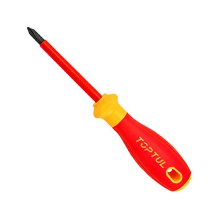 Отвертка Toptul PH2x100мм изолированная (1000V) VDE Pro-Plus Serie Фото