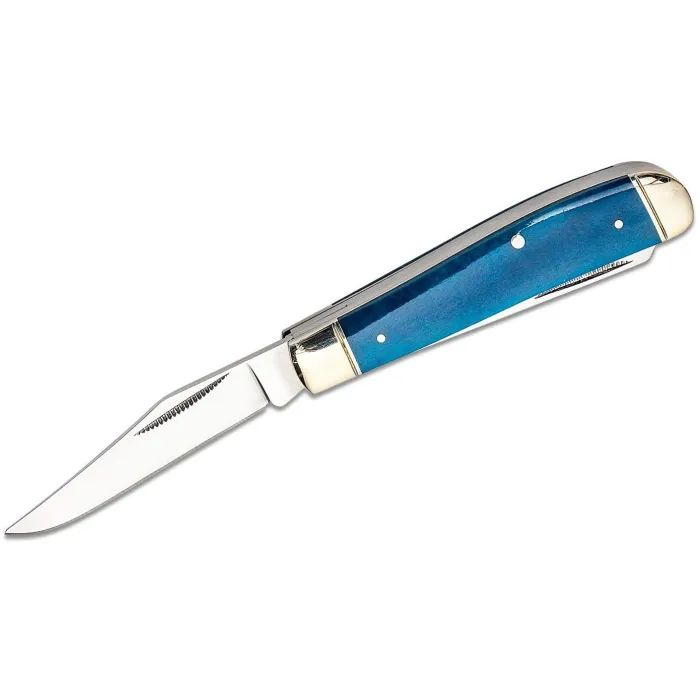 Нож Cold Steel Mini Trapper Blue Bone Фото 1