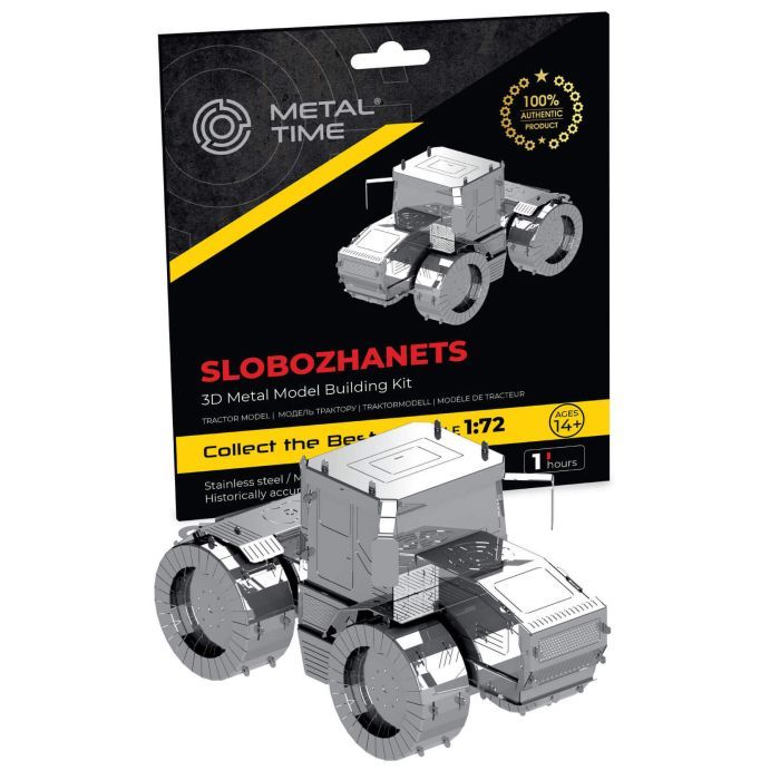 Конструктор Metal Time коллекционная модель Tractor Slobozhanets Фото