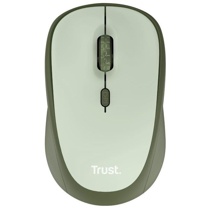 Мышка Trust YVI+ Silent Eco Wireless Green Фото