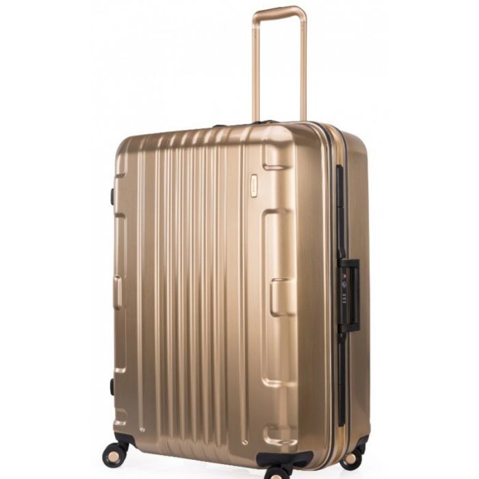 Чемодан Lojel Kozmos Interlock Metal Gold L Фото