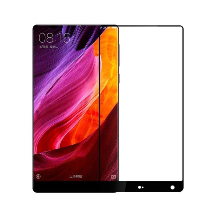 Стекло защитное PowerPlant Full screen Xiaomi Mi Mix, Black Фото