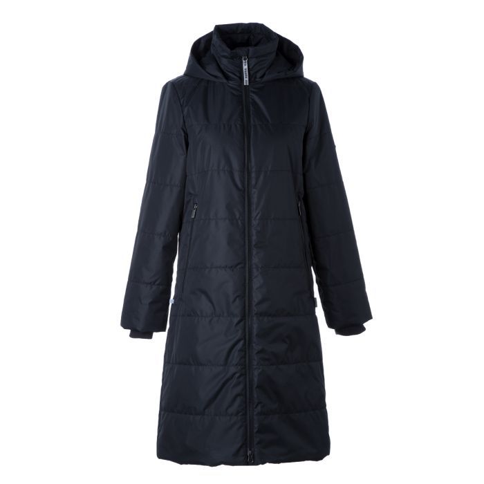 Пальто детское Huppa NINA 12590030 чёрный 146 Фото