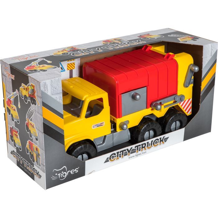 Спецтехника Tigres Авто "City Truck" мусоровоз в коробке Фото