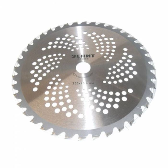 Нож для триммера Зеніт диск 255x25.4mm 40 TCT Light Фото