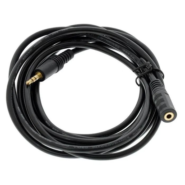 Кабель мультимедийный Value 3.5mm M to 3.5mm F 3.0m Фото