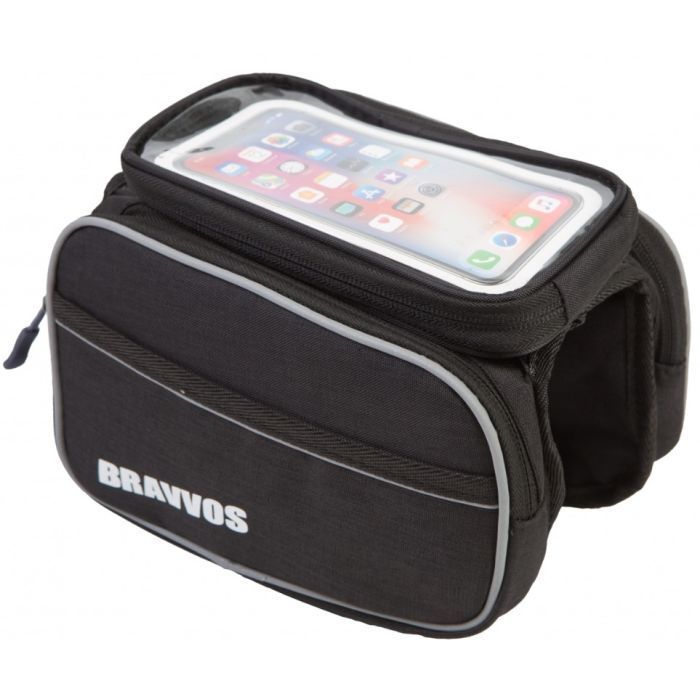 Велосумка нарамная Bravvos QJ-202 Black Фото